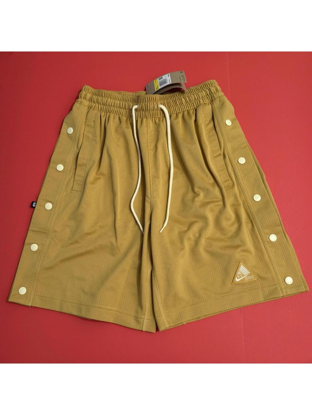 Nike Kyrie Irving Project Journey Reward Basketball Shorts Gold DV9912 725 Small